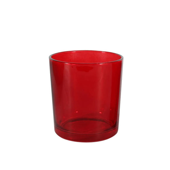 NNEDSZ 10 Pack Red Glass Votive Tealight Candle Holders House Party Cenrepiece Xmas Wedding Decor Glass Candlestick Party Decorations Bridal Valentines Event