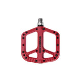 NNEDSZ Extra Large MTB Flat Pedal Orange Nylon Composite 208g Stud Pin Grips RED Rockbros