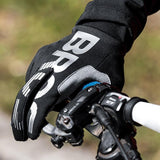 NNEDSZ MTB Gloves Large for Mountain Road Bike Breathable Winter Autumn Spring Cycling Camping Running Outdoor Sport Rockbros