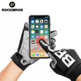 NNEDSZ MTB Gloves Medium for Mountain Road Bike Breathable Winter Autumn Spring Cycling Camping Running Outdoor Sport Rockbros