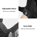 NNEDSZ MTB Mountain Bike Gloves Medium Sized - Finger Pads for Touchscreen Devices Road Cycling Camping Running Outdoor Sport Rockbros
