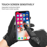 NNEDSZ MTB Mountain Bike Gloves Size XL Finger Pads for Touchscreen Devices Road Cycling Camping Running Outdoor Sport Rockbros