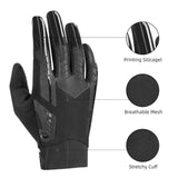 NNEDSZ MTB Mountain Bike Gloves Size XL Finger Pads for Touchscreen Devices Road Cycling Camping Running Outdoor Sport Rockbros
