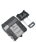 NNEDSZ Cooler Picnic Bag Trolley Thermally Insulated - 36L - 60 cans - Grey - Drinks Food Cool Bag Rainproof