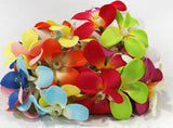 NNEDSZ 1 Set of 20 LED Tropical Bright Colous Frangipani Flower Battery String Lights Christmas Gift Home Wedding Party Decoration Outdoor Table Centrepiece