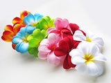 NNEDSZ 1 Set of 20 LED Tropical Bright Colous Frangipani Flower Battery String Lights Christmas Gift Home Wedding Party Decoration Outdoor Table Centrepiece