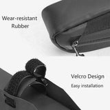 NNEDSZ Bike Top or Under Tube Bag Reflective Material Road MTB Mountain Commuter Hybrid Ebike Tourer Scooter Escooter Bag BLACK Rockbros