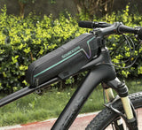 NNEDSZ Bike Top or Under Tube Bag Reflective Material Road MTB Mountain Commuter Hybrid Ebike Tourer Scooter Escooter Bag BLACK Rockbros