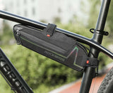 NNEDSZ Bike Top or Under Tube Bag Reflective Material Road MTB Mountain Commuter Hybrid Ebike Tourer Scooter Escooter Bag BLACK Rockbros