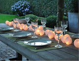 NNEDSZ 1 Set of 20 LED White 5cm Cotton Ball Battery Powered String Lights Christmas Gift Home Wedding Party Bedroom Decoration Outdoor Indoor Table Centrepiece