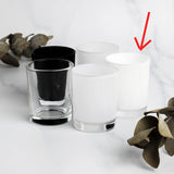 NNEDSZ 20 Pack Pure White Tealight Candle Holder 6.5cm Festival Decor Wedding Propose Parties Holiday and Home Decor