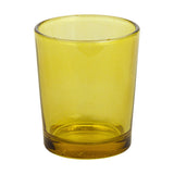 NNEDSZ 20 Pack Yellow Glass Votive Candle Holders Table Centreoieces  Xmas Wedding Anniversary Event Recption Party Function or Home Decor
