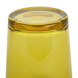 NNEDSZ 20 Pack Yellow Glass Votive Candle Holders Table Centreoieces  Xmas Wedding Anniversary Event Recption Party Function or Home Decor