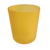 NNEDSZ 20 Pack Yellow Frosted Glass Votive Candle Holders Table Centreoieces  Xmas Wedding Anniversary Event Recption Party Function or Home Decor