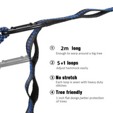 NNEDSZ Blue & Grey Camping Hammock