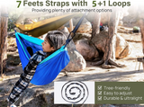 NNEDSZ Blue & Grey Camping Hammock
