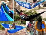 NNEDSZ Blue & Grey Camping Hammock