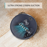 NNEDSZ Tesvor S6+ Robot Vacuum Cleaner Mop 2700Pa With Laser Navigation