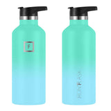 NNEDSZ Iron Flask Narrow Mouth Bottle with Spout Lid, Sky, 32oz/950ml