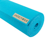 NNEDSZ Jade Yoga Harmony Mat - Sky Blue & Etekcity Scale for Body Weight and Fat Percentage - Black Bundle