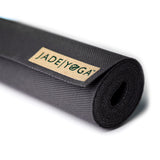 NNEDSZ Jade Yoga Voyager Mat - Black & Etekcity Scale for Body Weight and Fat Percentage - Black Bundle