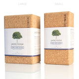 NNEDSZ Jade Yoga Cork Yoga Block - Large