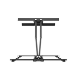 NNEDSZ Kanto PDX650SG Stainless Steel Outdoor Full Motion TV Mount for 37" to 75" TVs, Black