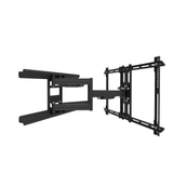 NNEDSZ Kanto PDX650SG Stainless Steel Outdoor Full Motion TV Mount for 37" to 75" TVs, Black