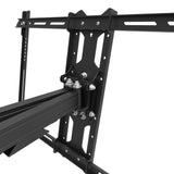 NNEDSZ Kanto PDX650SG Stainless Steel Outdoor Full Motion TV Mount for 37" to 75" TVs, Black