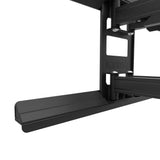 NNEDSZ Kanto PDX650SG Stainless Steel Outdoor Full Motion TV Mount for 37" to 75" TVs, Black