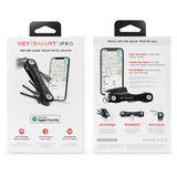 NNEDSZ iPro - Rechargeable Compact Trackable Key Holder, with LED Flashlight and Bottle Opener  - Black