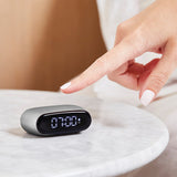 NNEDSZ Lexon Minut Mini Alarm Clock - Alu Polish