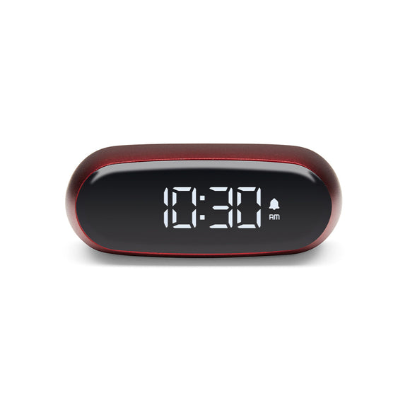 NNEDSZ Lexon Minut Mini Alarm Clock - Red