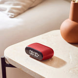 NNEDSZ Lexon Minut Mini Alarm Clock - Red