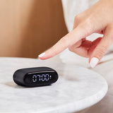 NNEDSZ Lexon Minut Mini Alarm Clock - Black