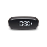 NNEDSZ Lexon Minut Mini Alarm Clock - Gunmetal