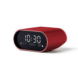 NNEDSZ Lexon Ray Clock Lcd Alarm Clock With Temperature / Humidity Display - Red