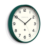 NNEDSZ Newgate Number Three Echo Wall Clock Green