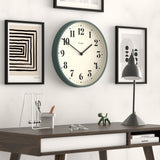 NNEDSZ Newgate Number Two Wall Clock Asparagus Green