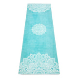 NNEDSZ Yoga Design Lab Combo Yoga Mat 3.5mm Mandala Turquoise