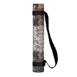 NNEDSZ Yoga Design Lab Cork Yoga Mat 3.5mm Mandala Black