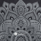 NNEDSZ Yoga Design Lab Mat Yoga Towel Mandala Black