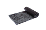 NNEDSZ Yoga Design Lab Mat Yoga Towel Mandala Black
