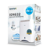 NNEDSZ Ionmax ION632 10L/day Desiccant Dehumidifier CHOICE Recommended & Sensitive Choice Approved