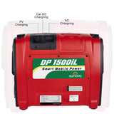 NNEDSZ Sunovo 1500W Portable Power Station Solar Inverter Generator