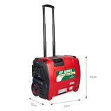 NNEDSZ Sunovo 1500W Portable Power Station Solar Inverter Generator