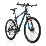 NNEDSZ Trinx M116 Mountain Bike 21 Speed MTB 17 Inches Frame Blue