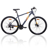 NNEDSZ Trinx M136 Pro 29er 21 Speed Mountain Bike MTB 29 Wheel Grey/Orange