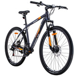 NNEDSZ Trinx M136 Pro 29er 21 Speed Mountain Bike MTB 29 Wheel Grey/Orange