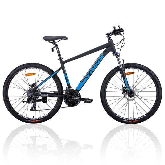 NNEDSZ Trinx M600 Mountain Bike 24 Speed MTB Bicycle 19 Inches Frame Blue